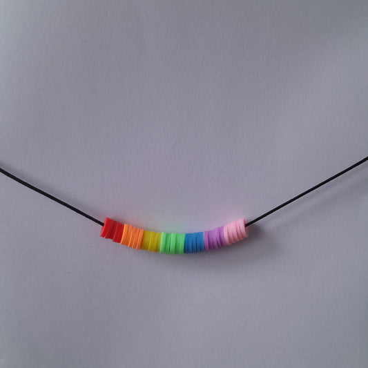 Pastel Rainbow Necklace