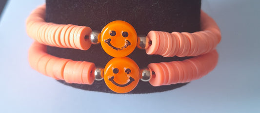 Orange Bracelet Set